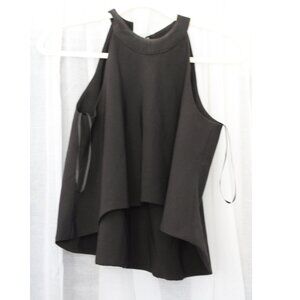 Black High-Low Top – Size XS